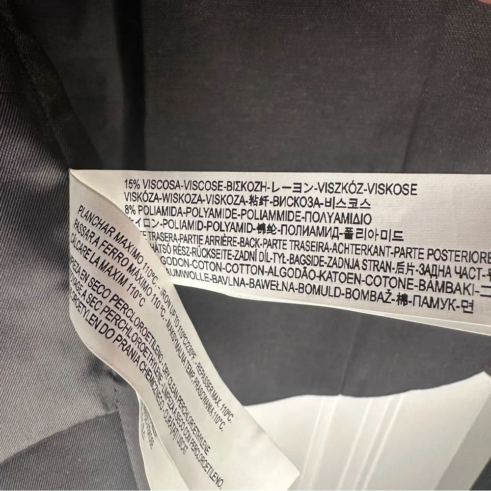 Zara Man Black Dress Vest
